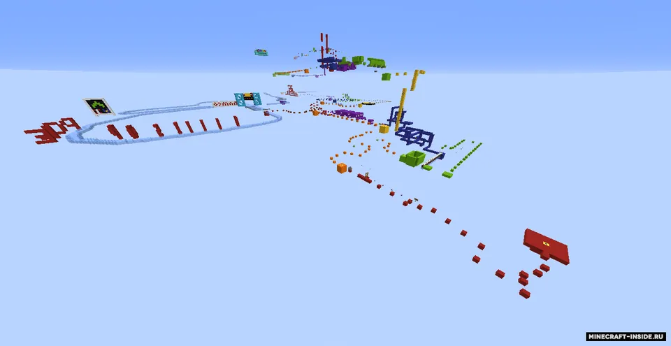 A Long Day Jumping 2 — Minecraft xarita, rasm 4