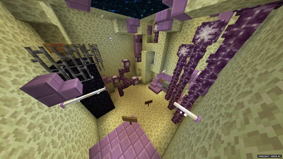 Find The Button 10^3 — Minecraft xarita, rasm 2