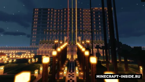 Huge Mansion and Gardens — Minecraft xarita, rasm 1