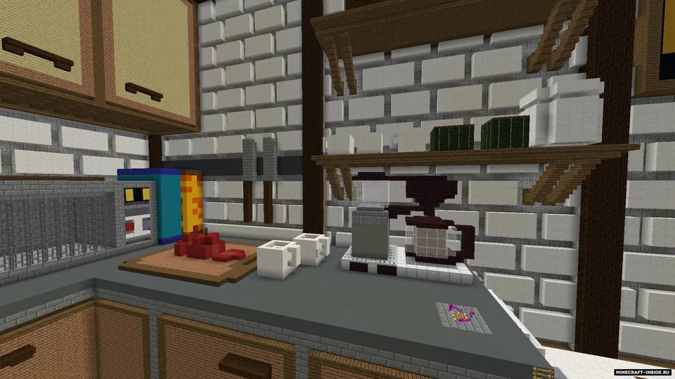 Pizza Hide and Seek — Minecraft xarita, rasm 4