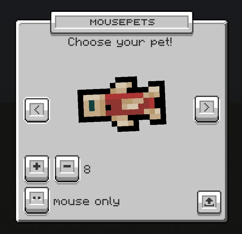 MousePets — Minecraft mod, rasm 3