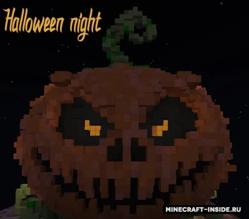 Halloween Night — Minecraft xarita, rasm 1