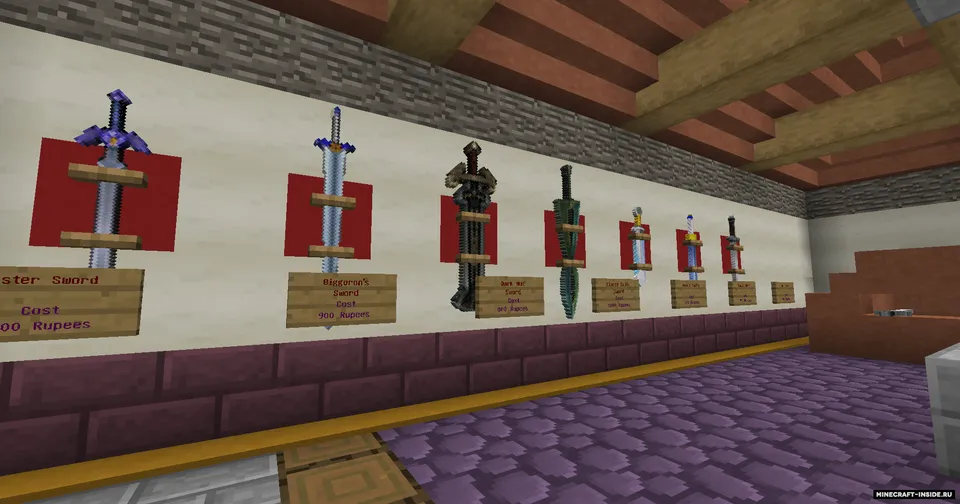 Zelda Battle Arena — Minecraft xarita, rasm 4