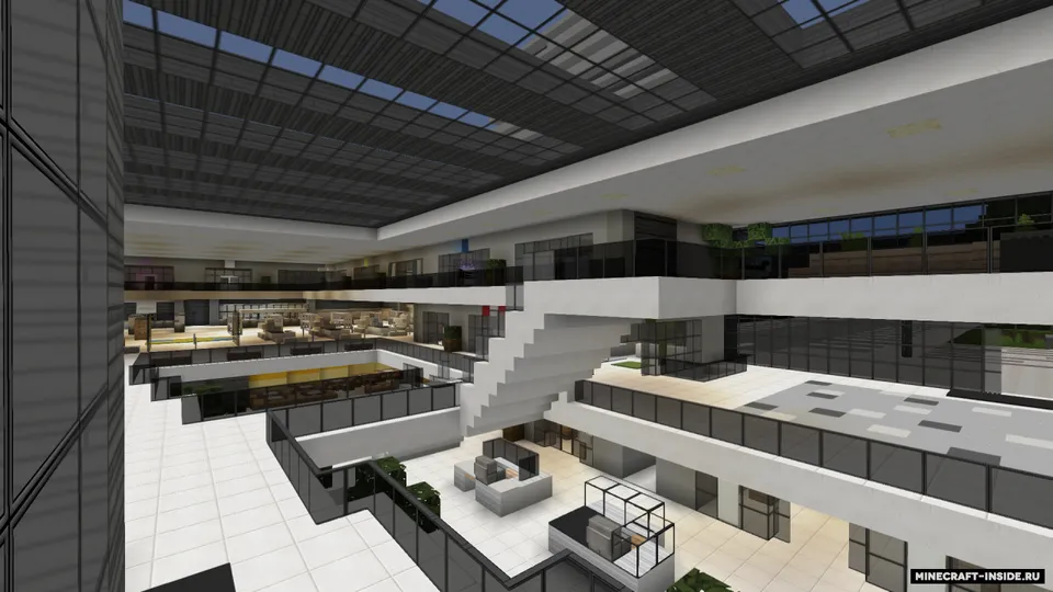 Modern Mall — Minecraft xarita, rasm 2