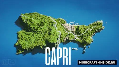 Capri Island — Minecraft xarita, rasm 1