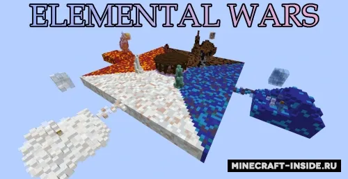 Elemental Wars — Minecraft xarita, rasm 1