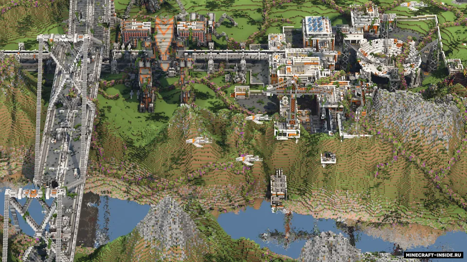 Overgrowth — Minecraft xarita, rasm 2