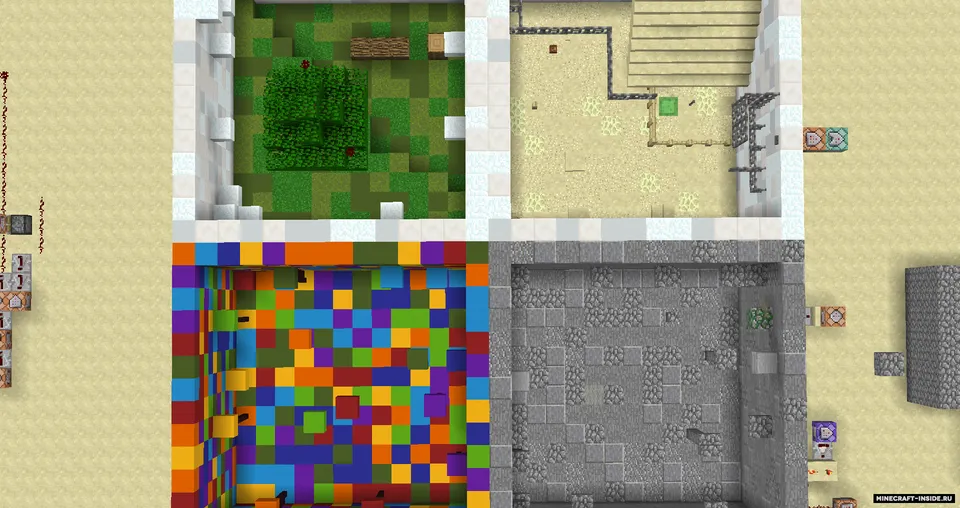 Unfair Parkour 2 — Minecraft xarita, rasm 2