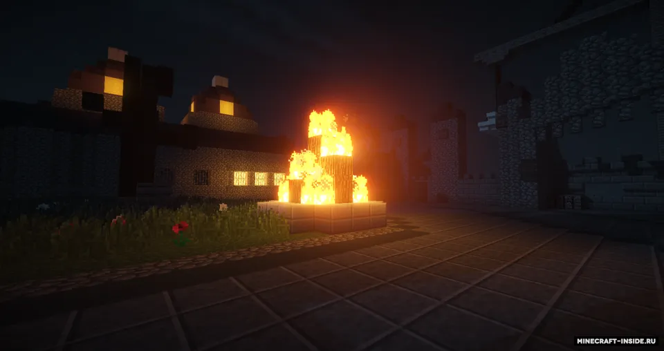 Cobblestone Halloween — Minecraft xarita, rasm 2