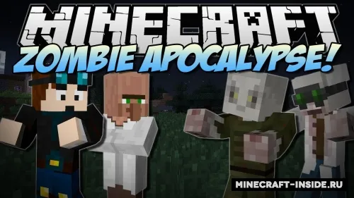 Z-Apocalypse — Minecraft xarita, rasm 1