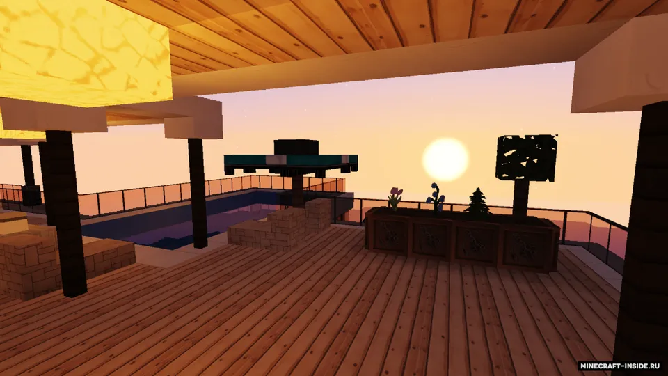Cliff Side Private Mansion — Minecraft xarita, rasm 5