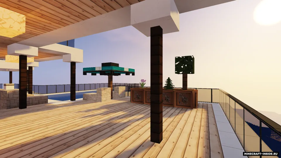 Cliff Side Private Mansion — Minecraft xarita, rasm 7