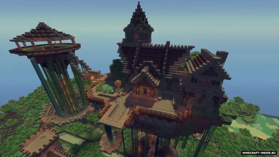 Medieval Fantasy Town — Minecraft xarita, rasm 3