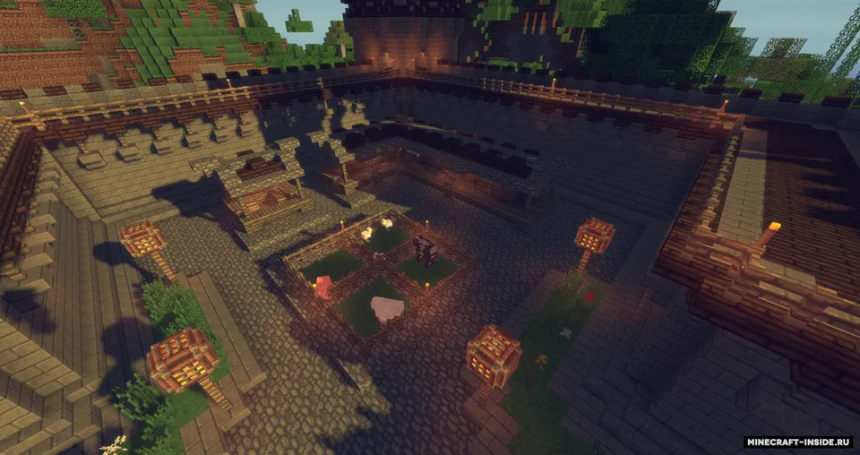 Medieval Fantasy Town — Minecraft xarita, rasm 5