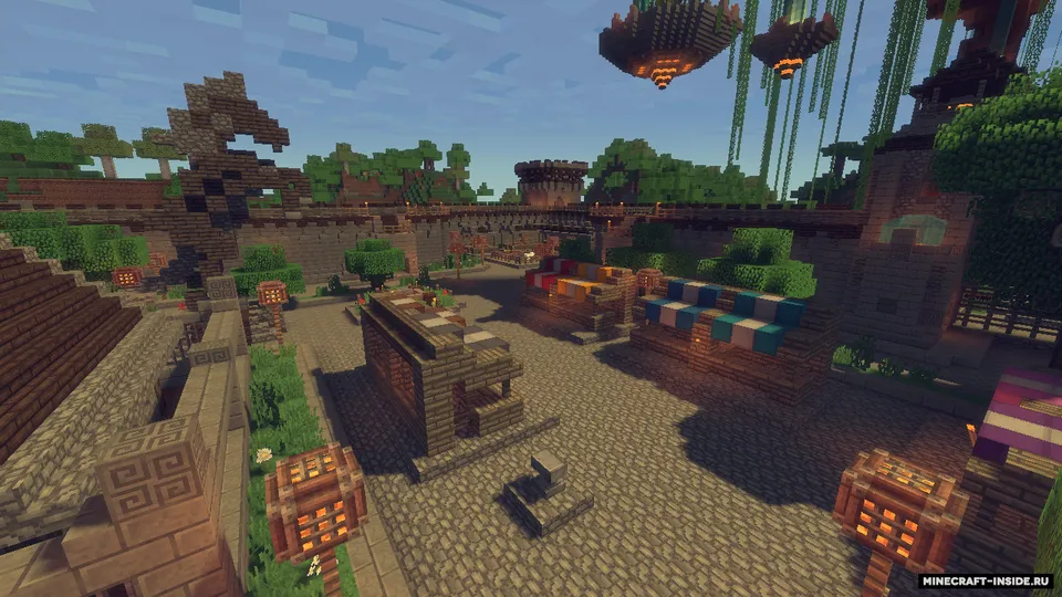 Medieval Fantasy Town — Minecraft xarita, rasm 6
