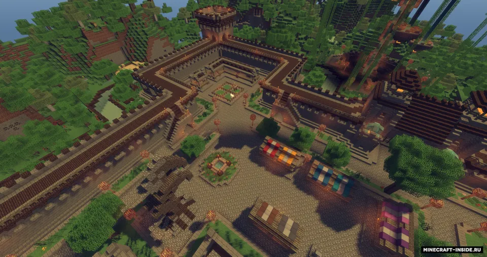 Medieval Fantasy Town — Minecraft xarita, rasm 7