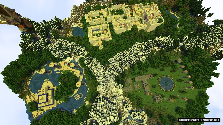 The Cloudlands — Minecraft xarita, rasm 2