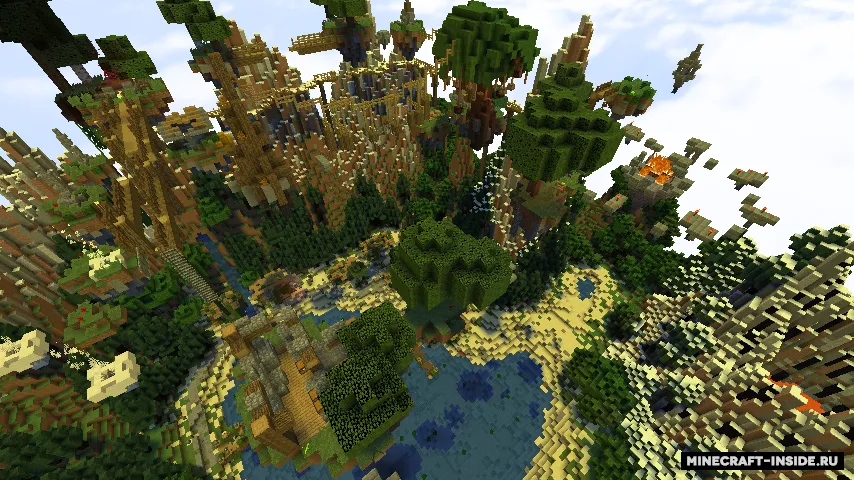 The Cloudlands — Minecraft xarita, rasm 3