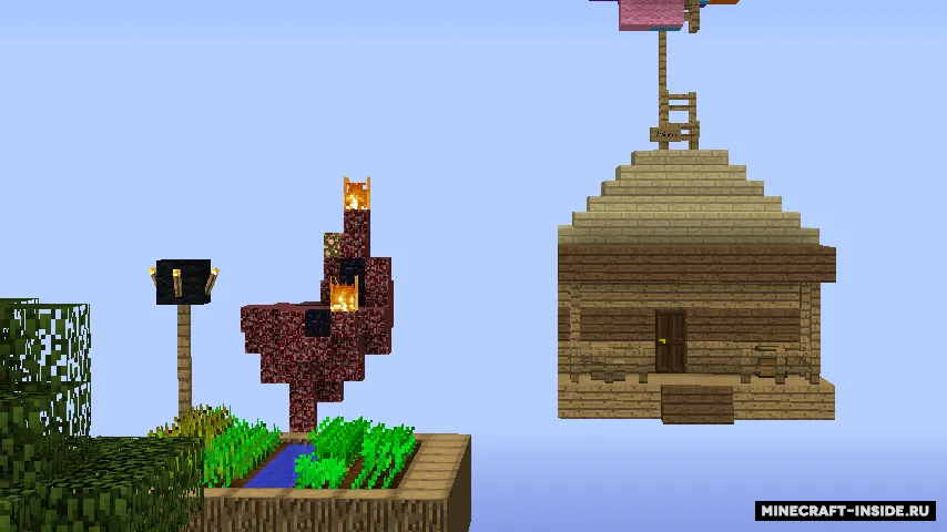 SkyPixel (Ajoyib sarguzashtlar) — Minecraft xarita, rasm 2