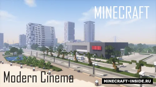 Modern Cinema — Minecraft xarita, rasm 1
