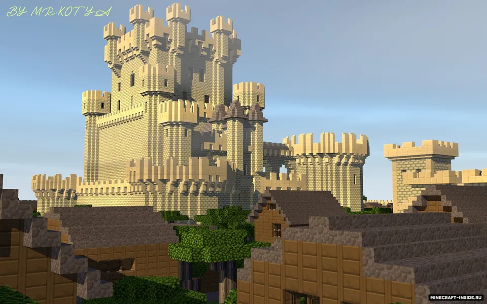 Butron qal'asi — Minecraft xarita, rasm 2