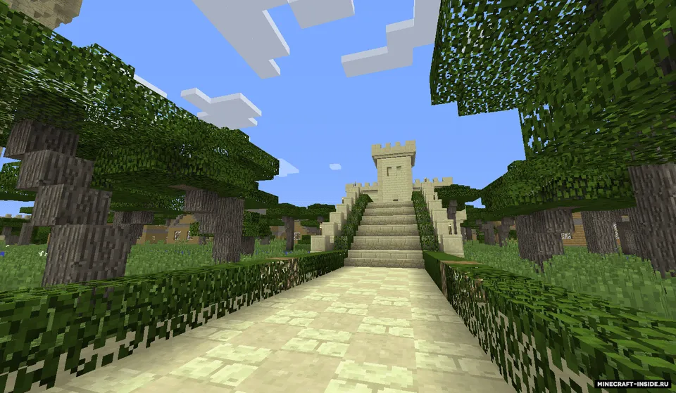 Butron qal'asi — Minecraft xarita, rasm 4