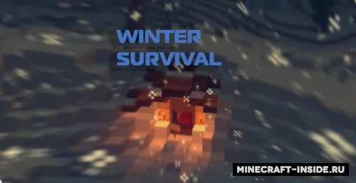 Minecraft Winter Survival — Minecraft xarita, rasm 1