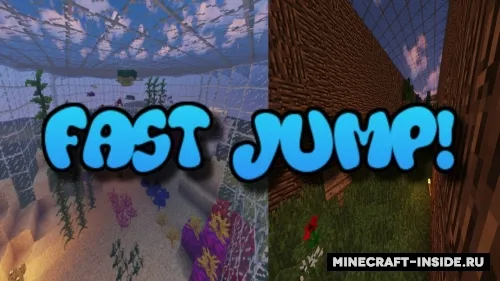 Fast Jump! — Minecraft xarita, rasm 1