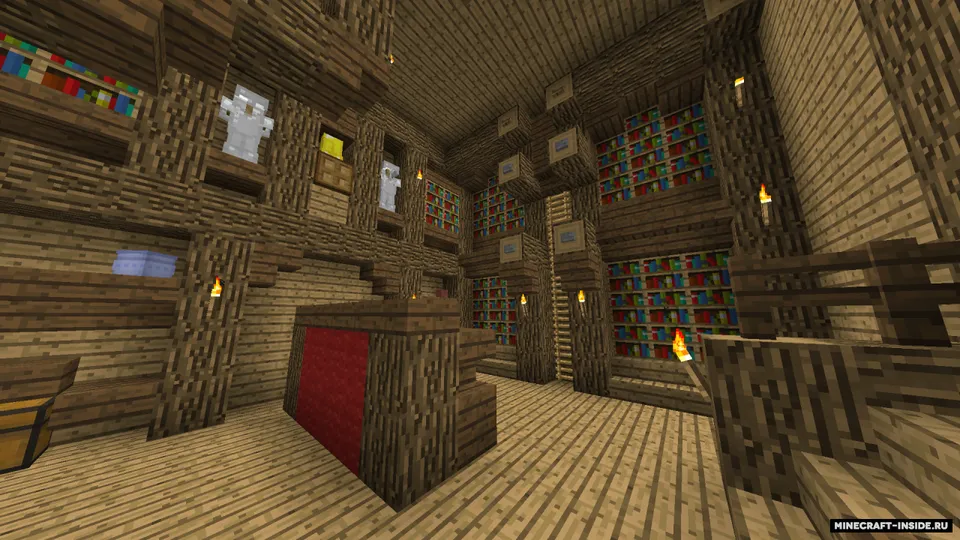 Medieval Urban Manor — Minecraft xarita, rasm 2