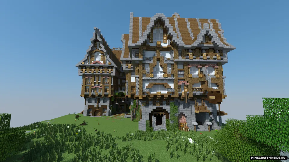 Medieval Urban Manor — Minecraft xarita, rasm 8