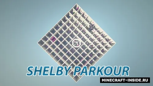 Shelby Parkour — Minecraft xarita, rasm 1