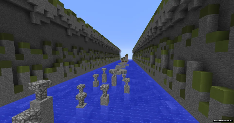 Water Parkour — Minecraft xarita, rasm 2