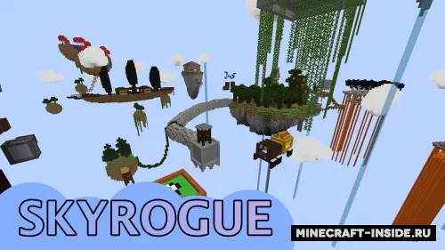 SkyRogue — Minecraft xarita, rasm 1