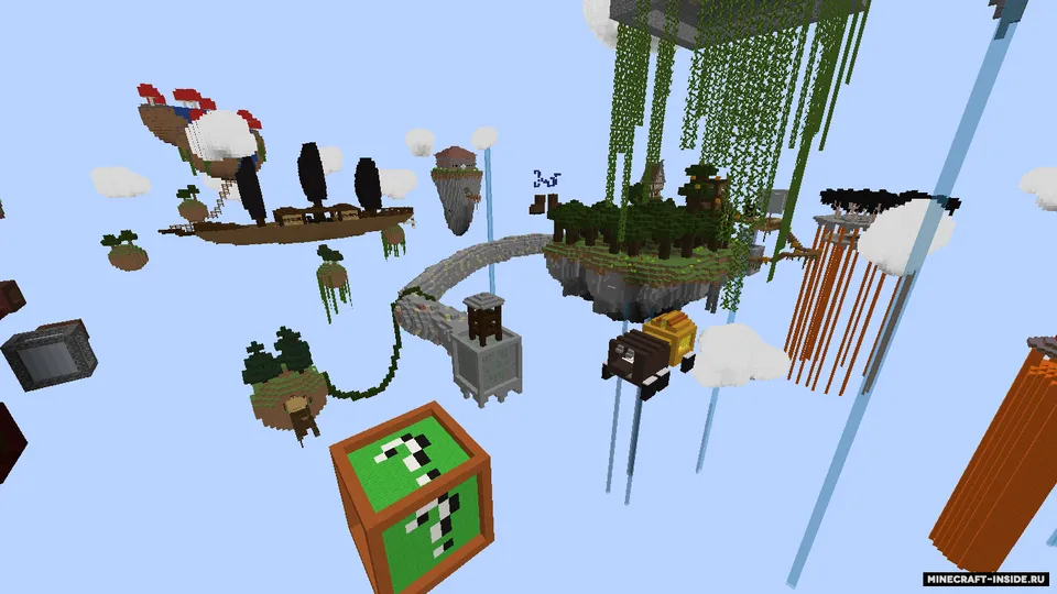 SkyRogue — Minecraft xarita, rasm 2