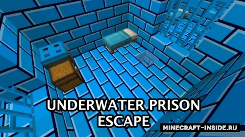 Underwater Prison Escape — Minecraft xarita, rasm 1