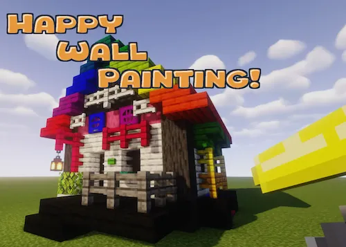 Happy Wall Painting! — Minecraft mod, rasm 1