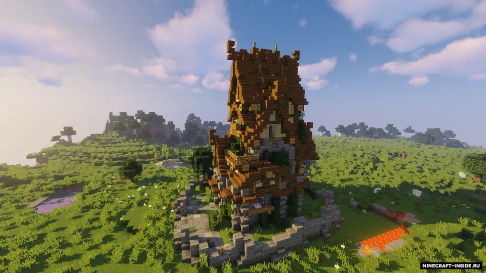 Medium Medieval House — Minecraft xarita, rasm 2