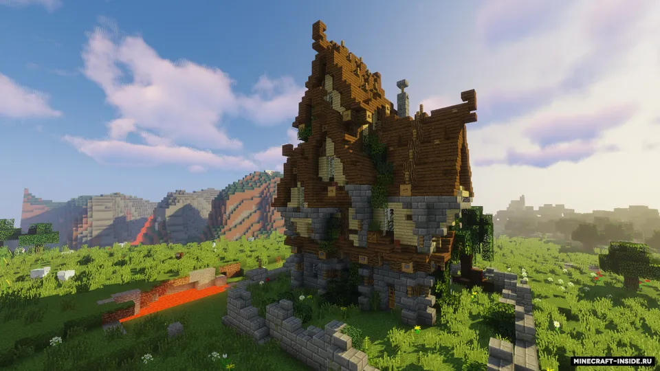 Medium Medieval House — Minecraft xarita, rasm 4