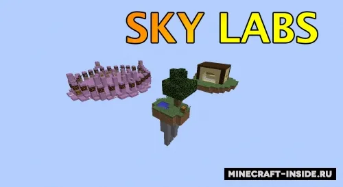 Sky Labs — Minecraft xarita, rasm 1