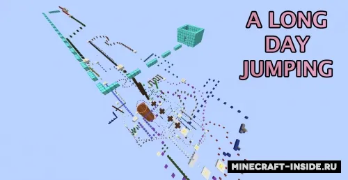 A Long Day Jumping — Minecraft xarita, rasm 1