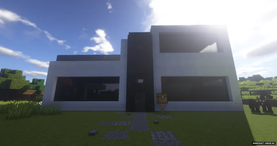 Hi-Tech uyi (MaxWell) — Minecraft xarita, rasm 2