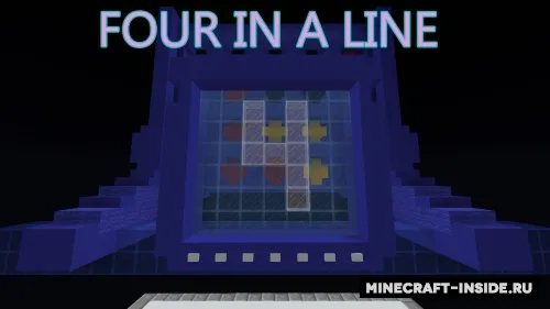 Four in a Line — Minecraft xarita, rasm 1