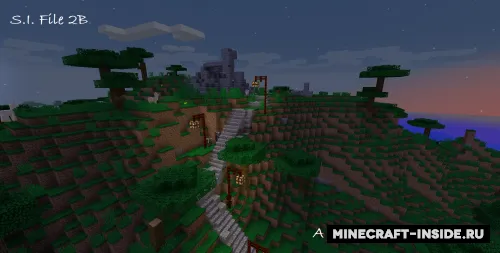 S.I. Files 2B: Rock and a Hard Place — Minecraft xarita, rasm 1