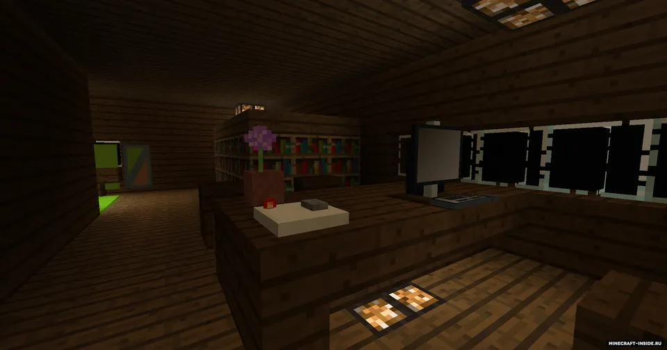 S.I. Files 2B: Rock and a Hard Place — Minecraft xarita, rasm 2