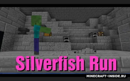 Silverfish Run — Minecraft xarita, rasm 1