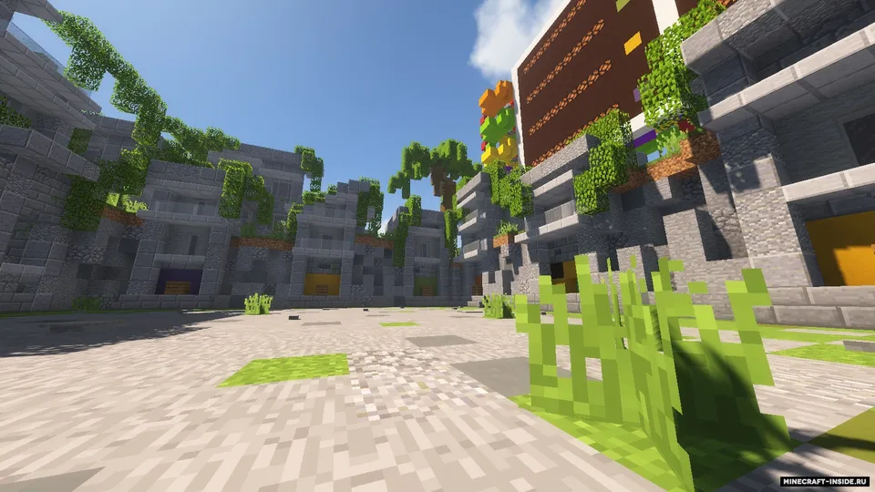 Yovvoyi arena — Minecraft xarita, rasm 2