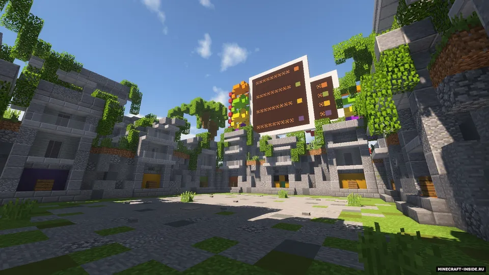 Yovvoyi arena — Minecraft xarita, rasm 4