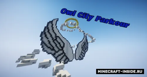 Owl City Parkour — Minecraft xarita, rasm 1