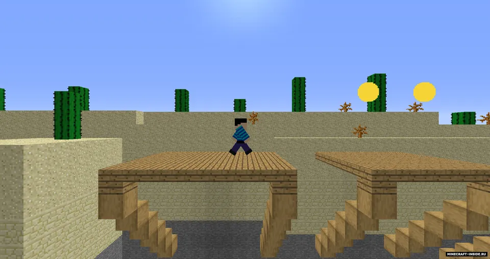 Super 2D Run — Minecraft xarita, rasm 4