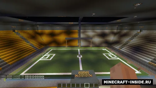 Futbol stadioni — Minecraft xarita, rasm 1
